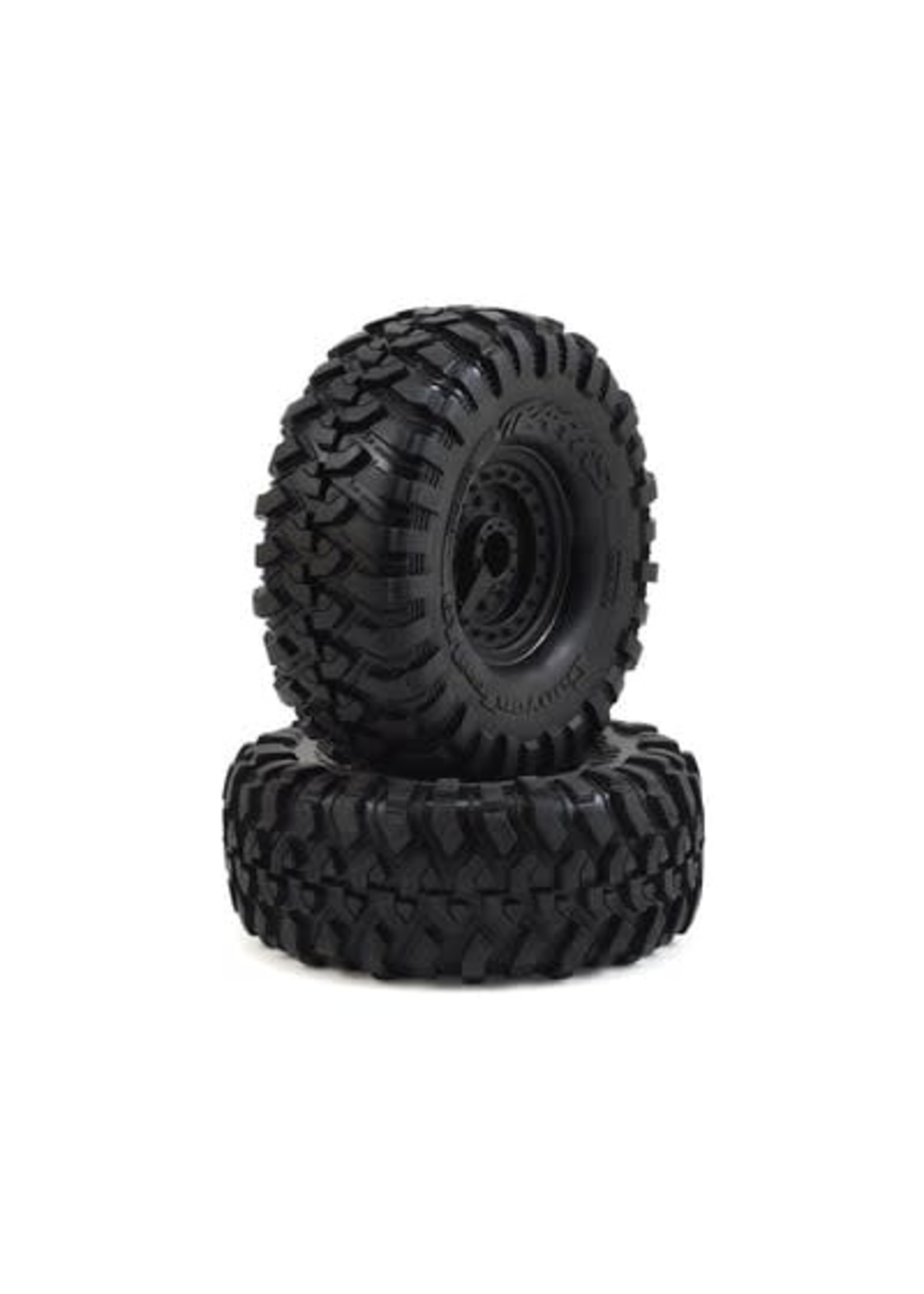 Traxxas 8273 Tires and wheels, assembled, glued (Tactical 1.9'' wheels, Canyon Trail 4.6x1.9'' tires) (2)