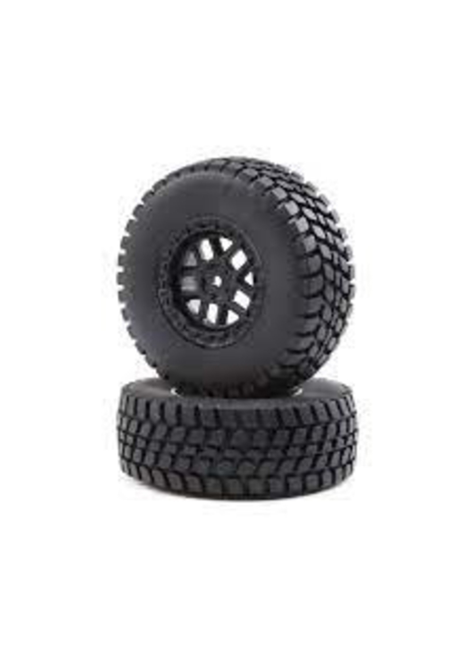 Losi LOS43025 Alpine Wheel and Tire Mounted (2): BR