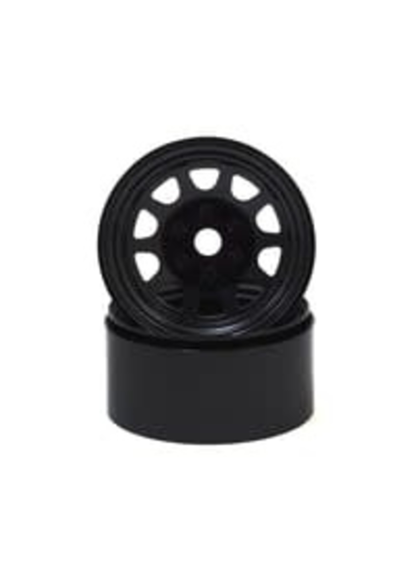 SSD SSD00280 SSD RC Stock 1.9" Steel Beadlock Wheels (Black)
