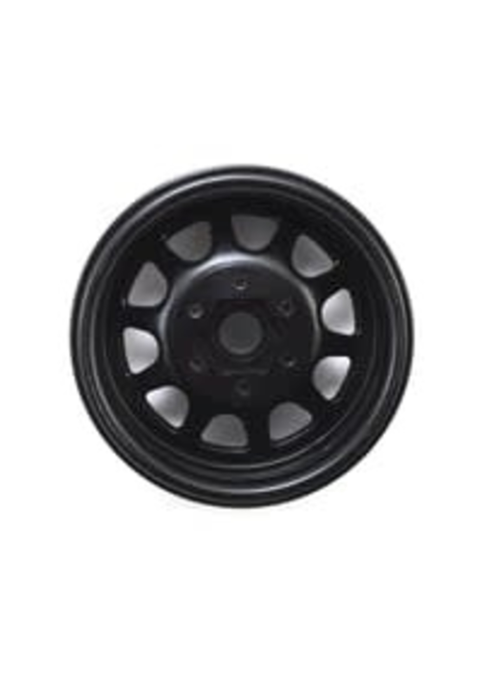 SSD SSD00280 SSD RC Stock 1.9" Steel Beadlock Wheels (Black)