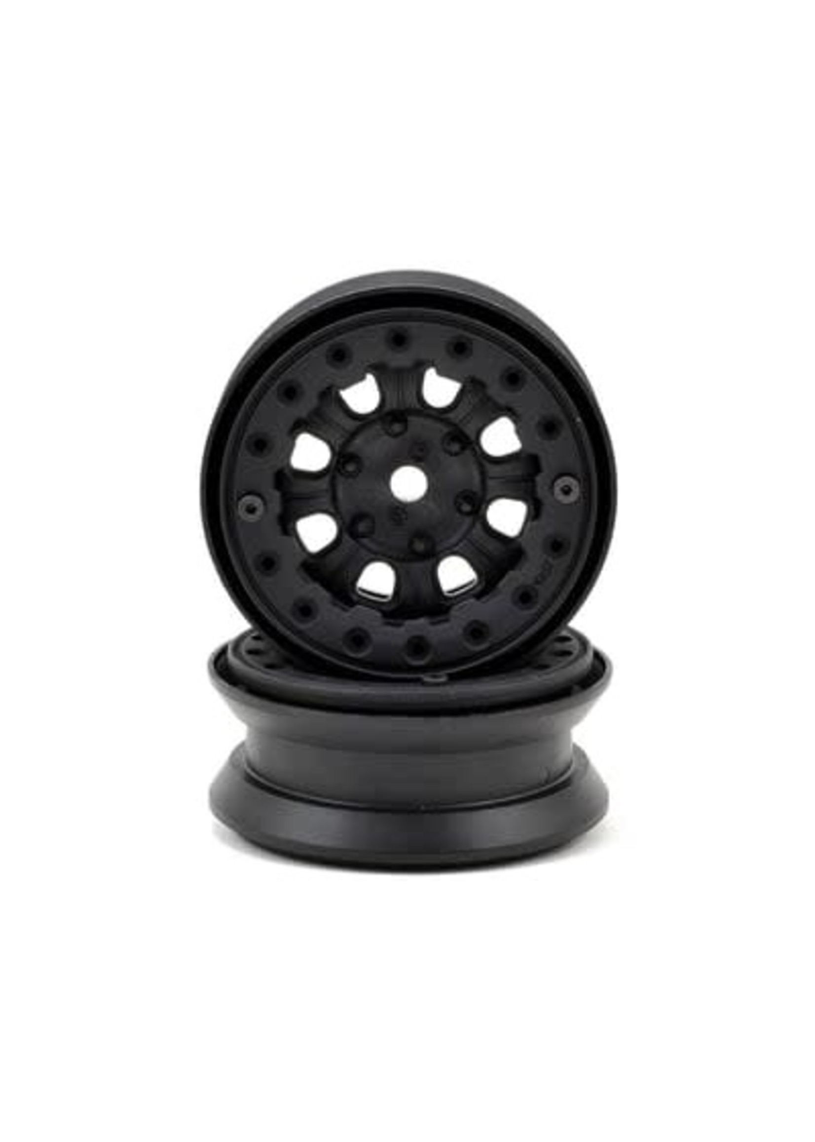 Pro-Line PRO274715 Denali 1.9 Blk Bead-Loc 8 Spoke Fr R Wheel:Crawler