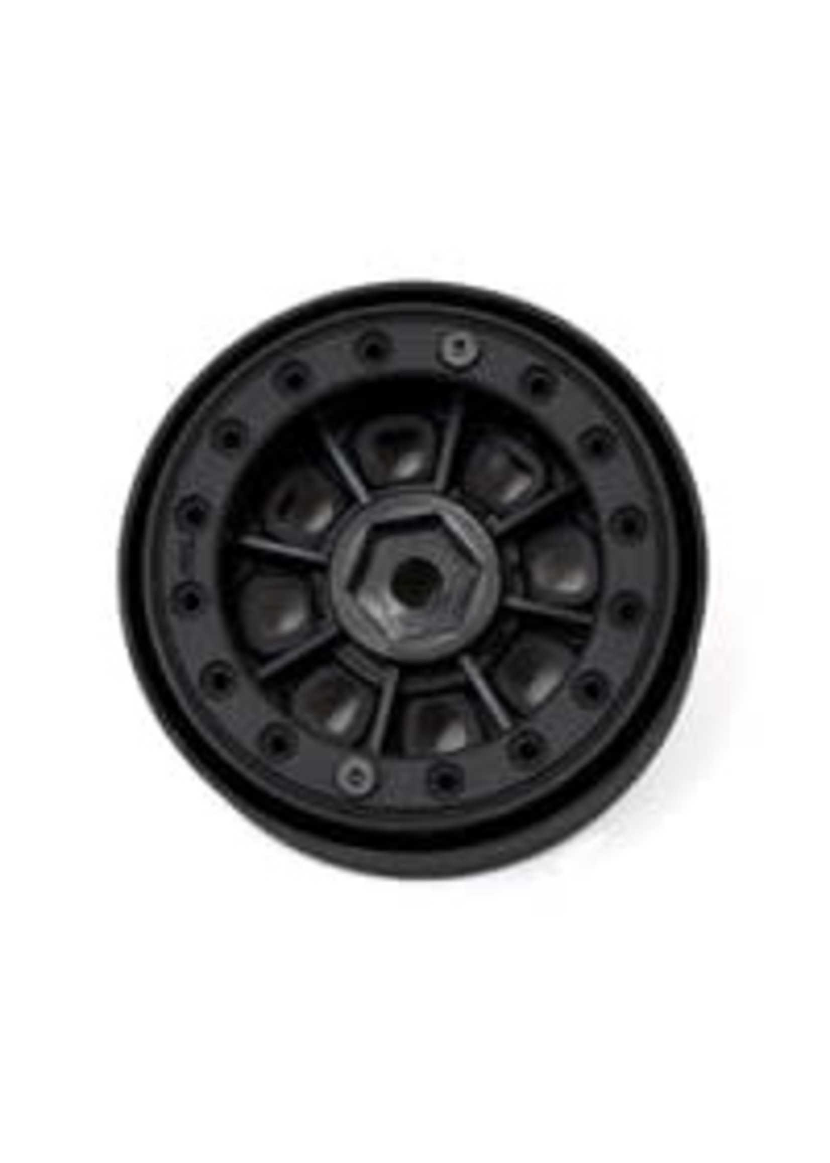 Pro-Line PRO274715 Denali 1.9 Blk Bead-Loc 8 Spoke Fr R Wheel:Crawler