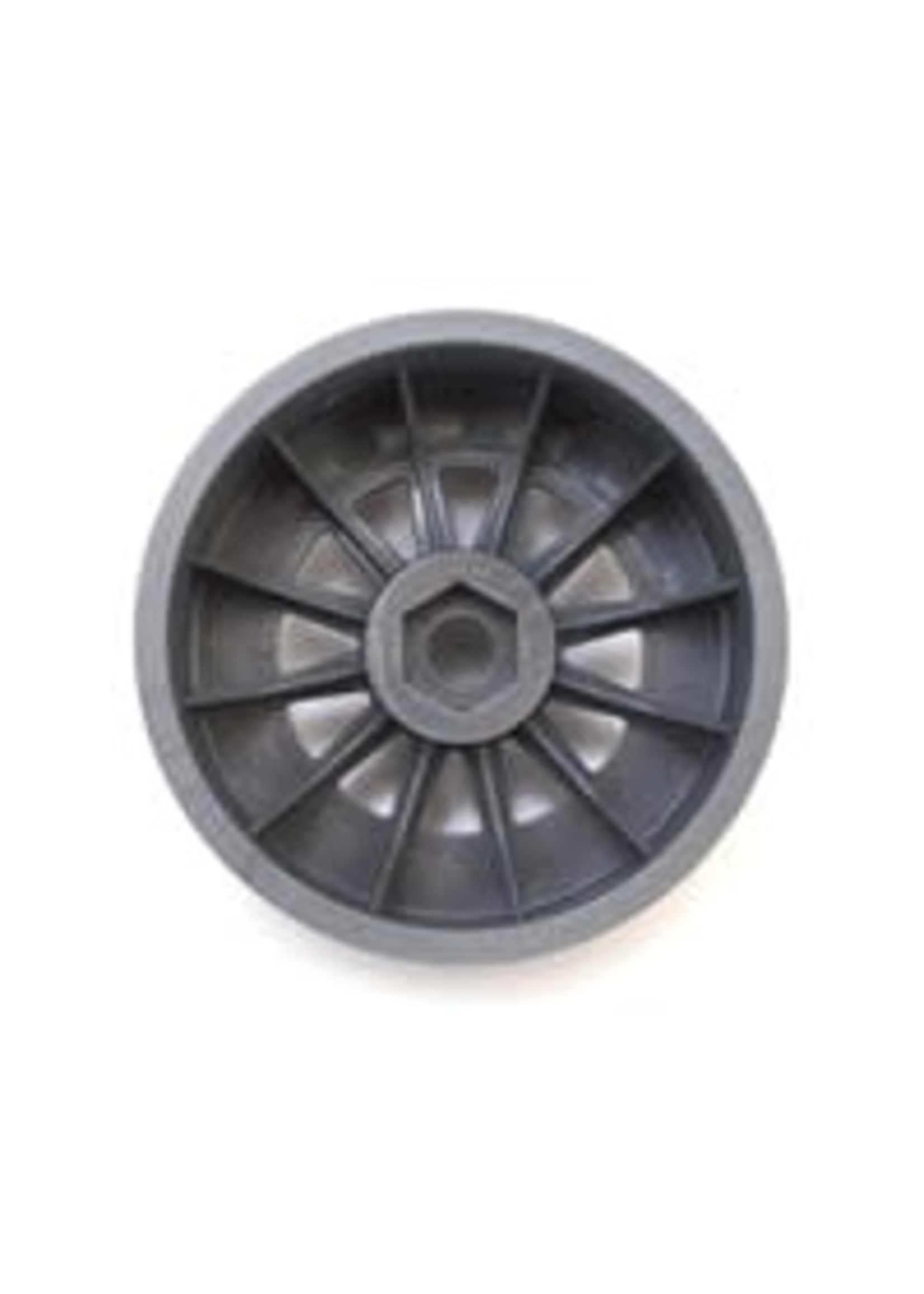 Losi LOS45020 Wheels, Silver (2): Super Baja Rey