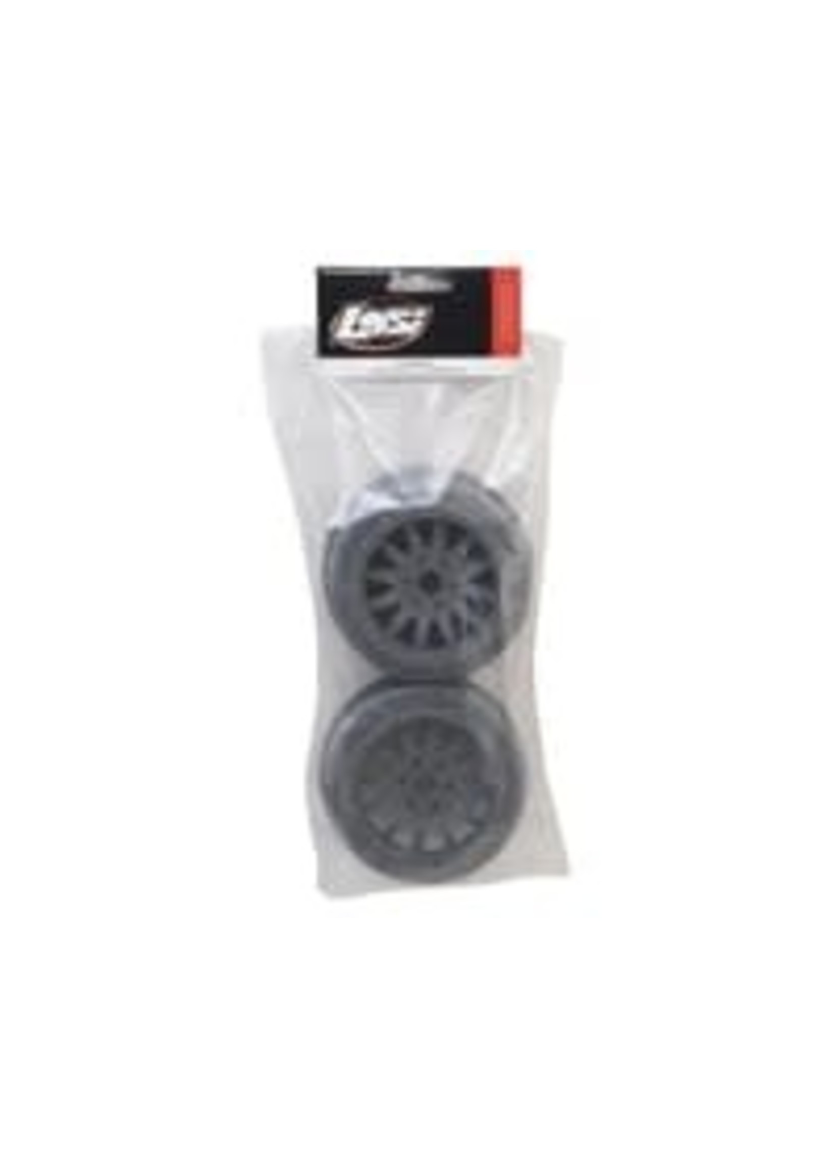 Losi LOS45020 Wheels, Silver (2): Super Baja Rey