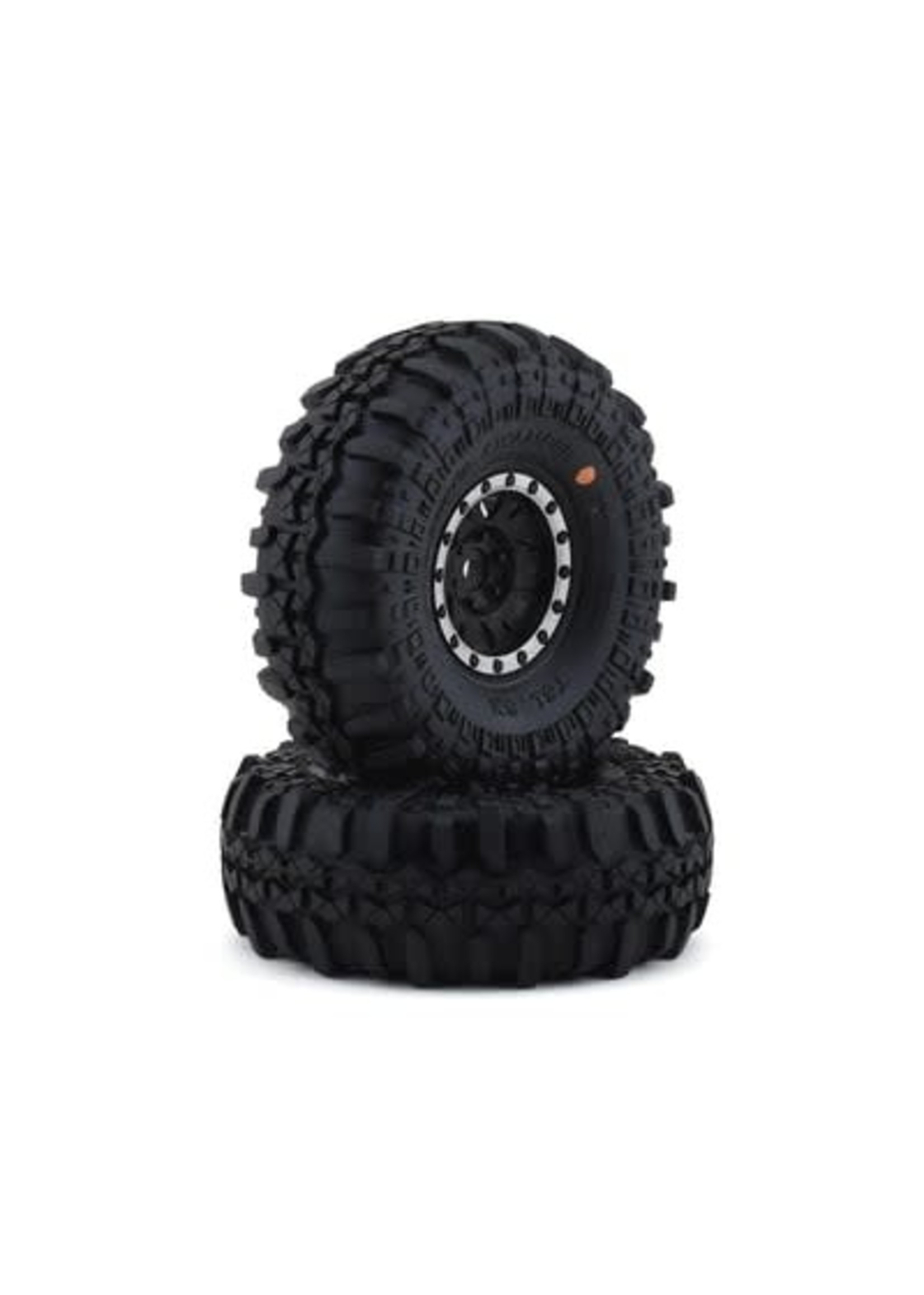 Pro-Line PRO119713 Interco SwmprXL 1.9 G8 MTD(2)Impulse Blk/Slvr F/R