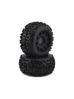 Pro-Line Badlands 3.8" MTD Raid 8x32 Wheels 17mm MT F/R