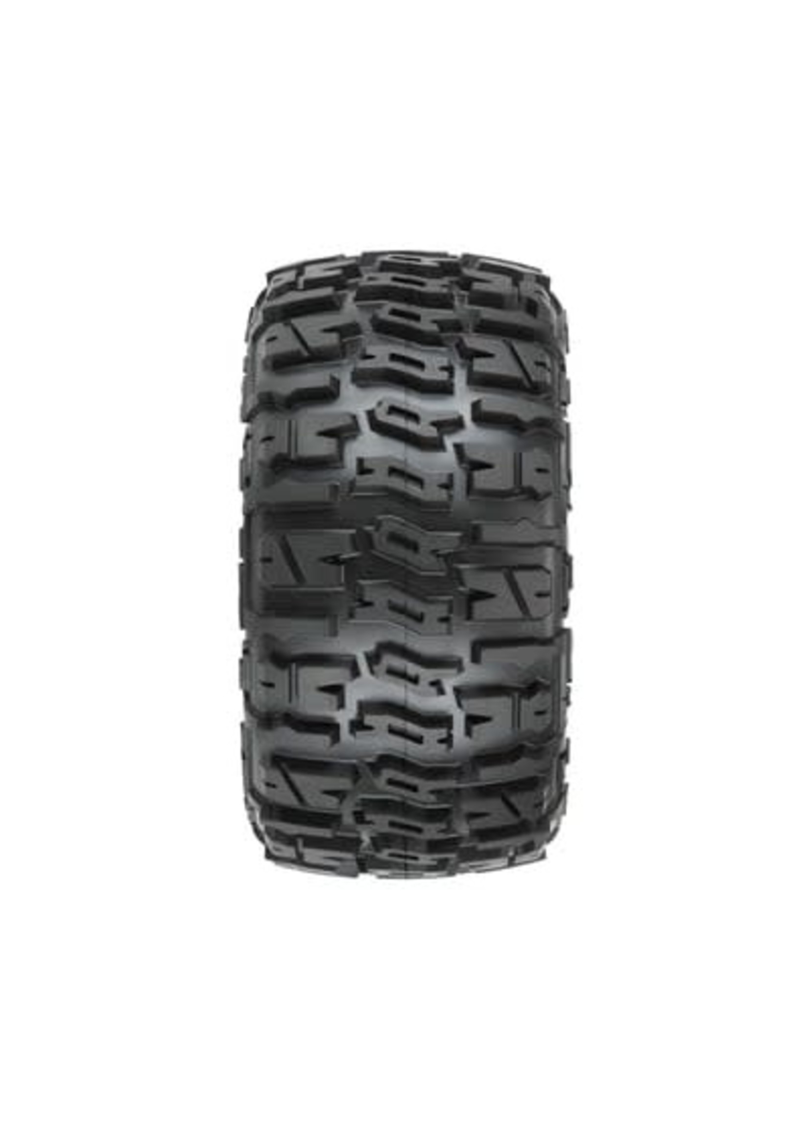 Pro-Line PRO1017510 Pro-Line Trencher LP 3.8" Pre-Mounted Truck Tires (2) (Black) (M2)