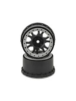 Pro-Line Impulse Pro-Loc Black Wheel w/Gray Ring: XMX(2)