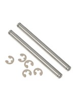 Traxxas Suspension pins, 44mm (2) w/ e-clips