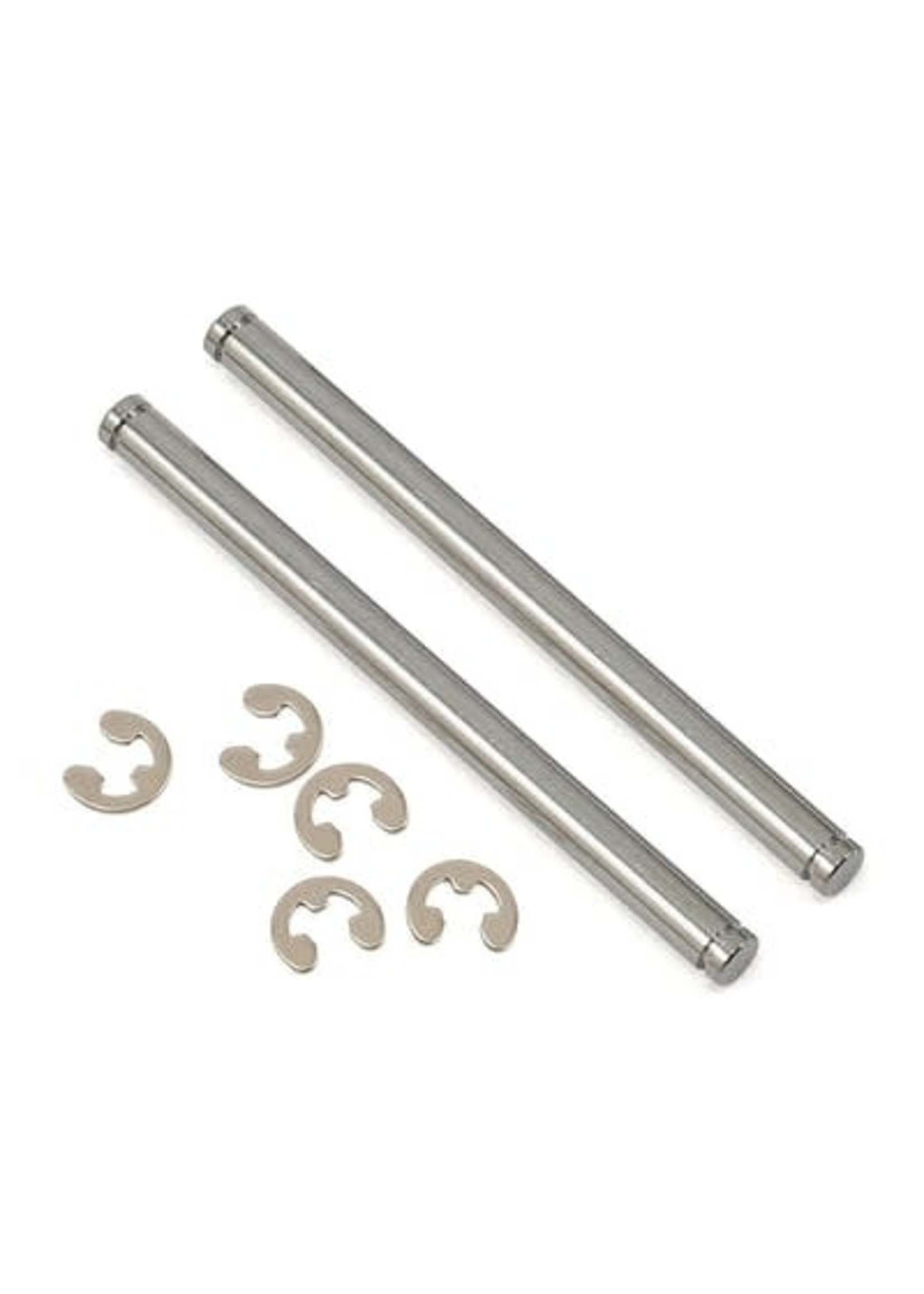 Traxxas 2640 Suspension pins, 44mm (2) w/ e-clips