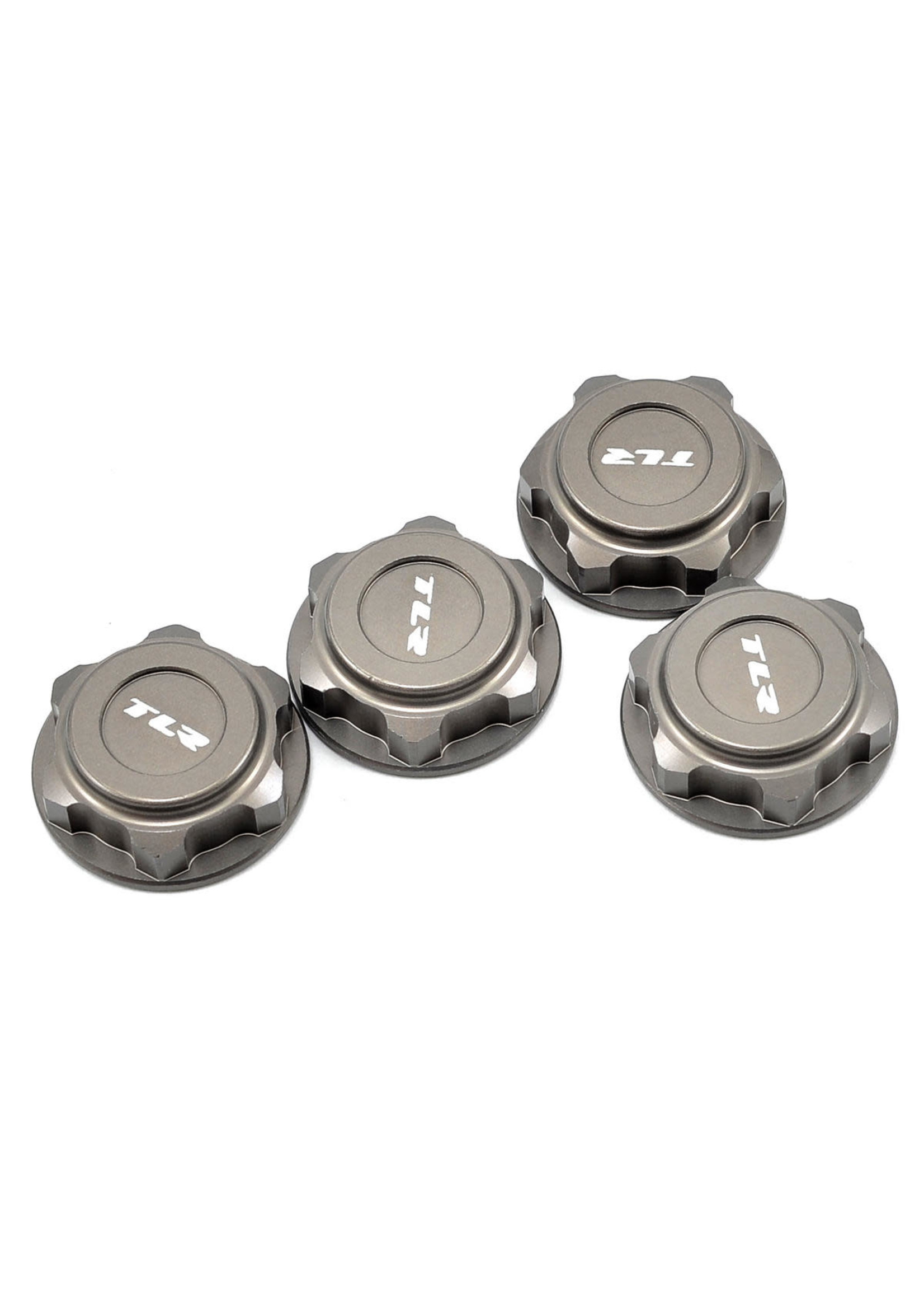 TLR TLR3538 Team Losi Racing Wheel Nuts Covered 17mm (4)