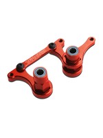 Traxxas Steering bellcranks, drag link (red-anodized 6061-T6 aluminum)/ 5x8mm ball bearings (4)/ hardware (assembled)