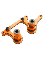 Traxxas Steering bellcranks, drag link (orange-anodized 6061-T6 aluminum)/ 5x8mm ball bearings (4)/ hardware (assembled)