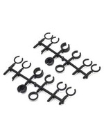 Traxxas Spring retainers, upper & lower (2)/ spring pre-load spacers: 1mm (4)/ 1.5mm (2)/ 2mm (2)/ 4mm (2)/ 8mm (2) (Big Bore Shocks)