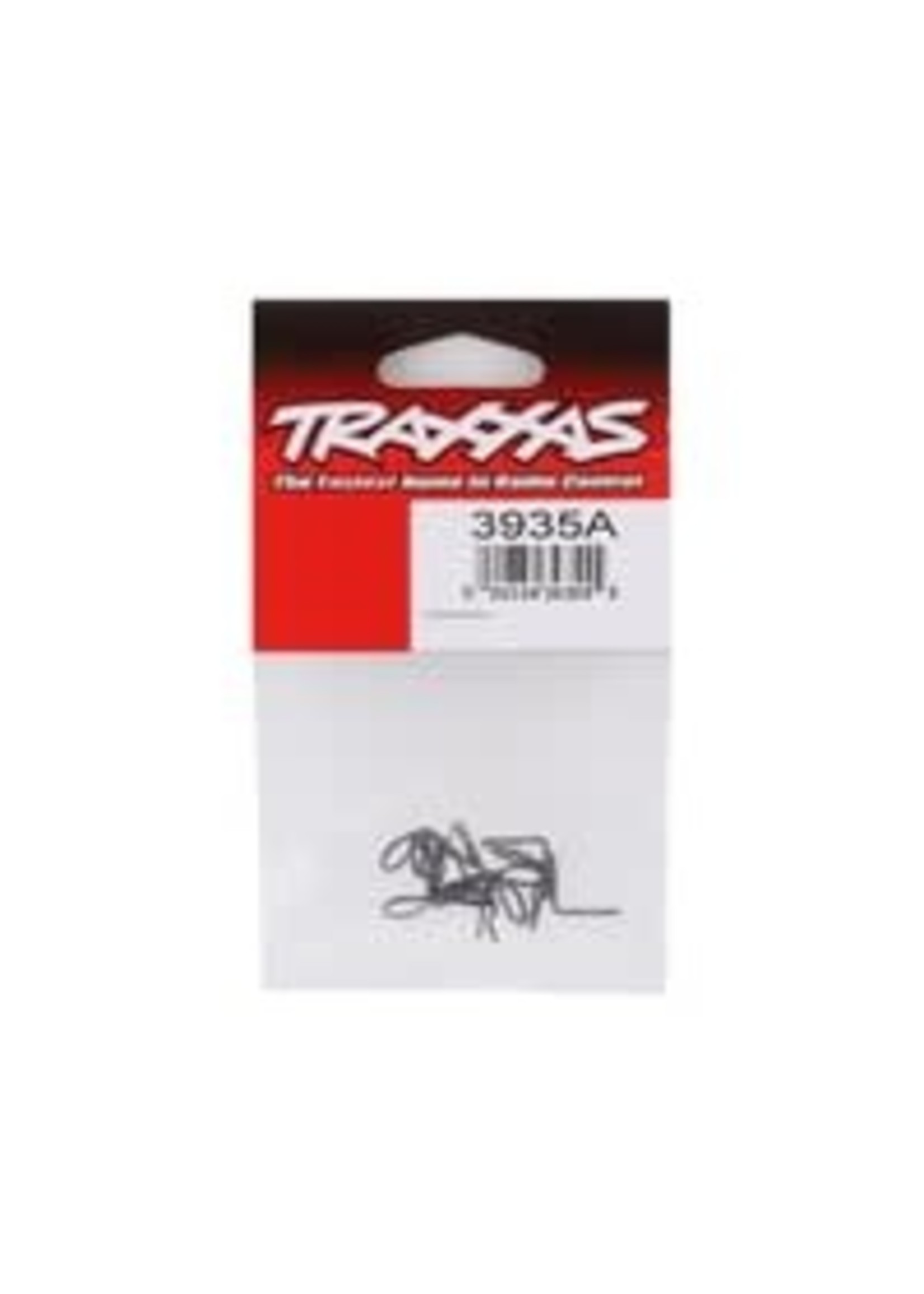 Traxxas 3935A Body clip (mounting clip), angled, 90-degrees (black) (10)
