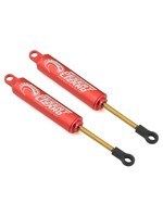 Yeah Racing Yeah Racing 100mm Desert Lizard Two Stage Internal Spring Shock (2) (Red)