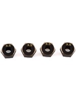 Samix Samix SCX24 Brass Hex Adapter (4) (3.5mm)