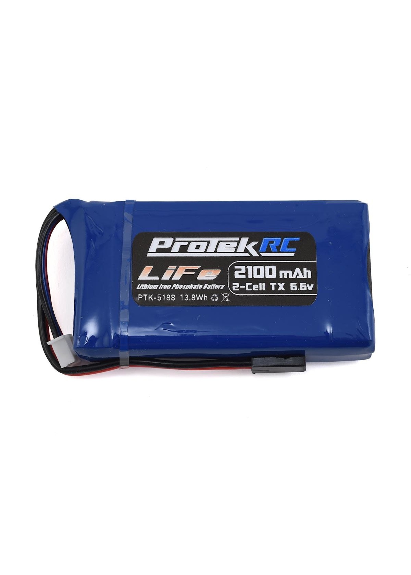 ProTek RC PTK-5188 ProTek RC LiFe Futaba Transmitter Battery Pack (6.6V/2100mAh) (3PV/4PK/4PM/4PLS/4PX/4PV/7PX/7PXR/10PX/16SZ)