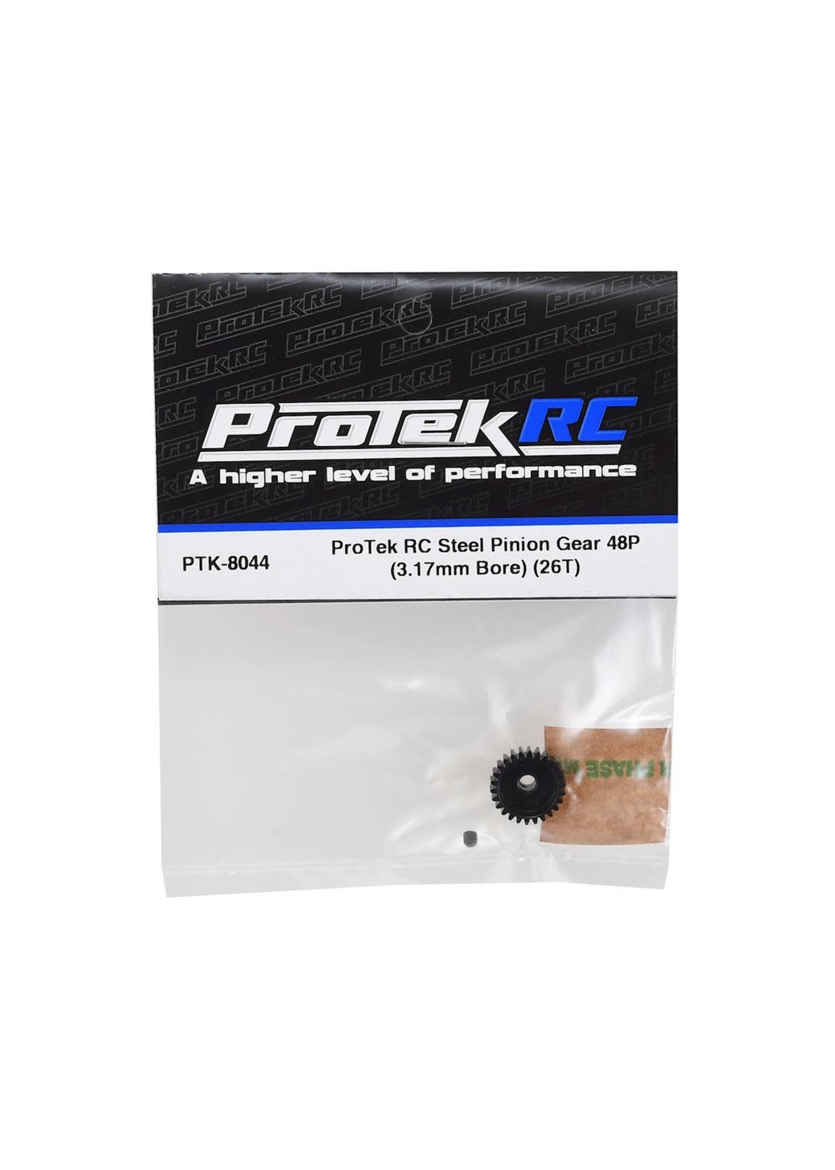 ProTek RC PTK-8044 Pro Tek RC Lightweight Steel 48P Pinion Gear (3.17mm Bore) (26T)