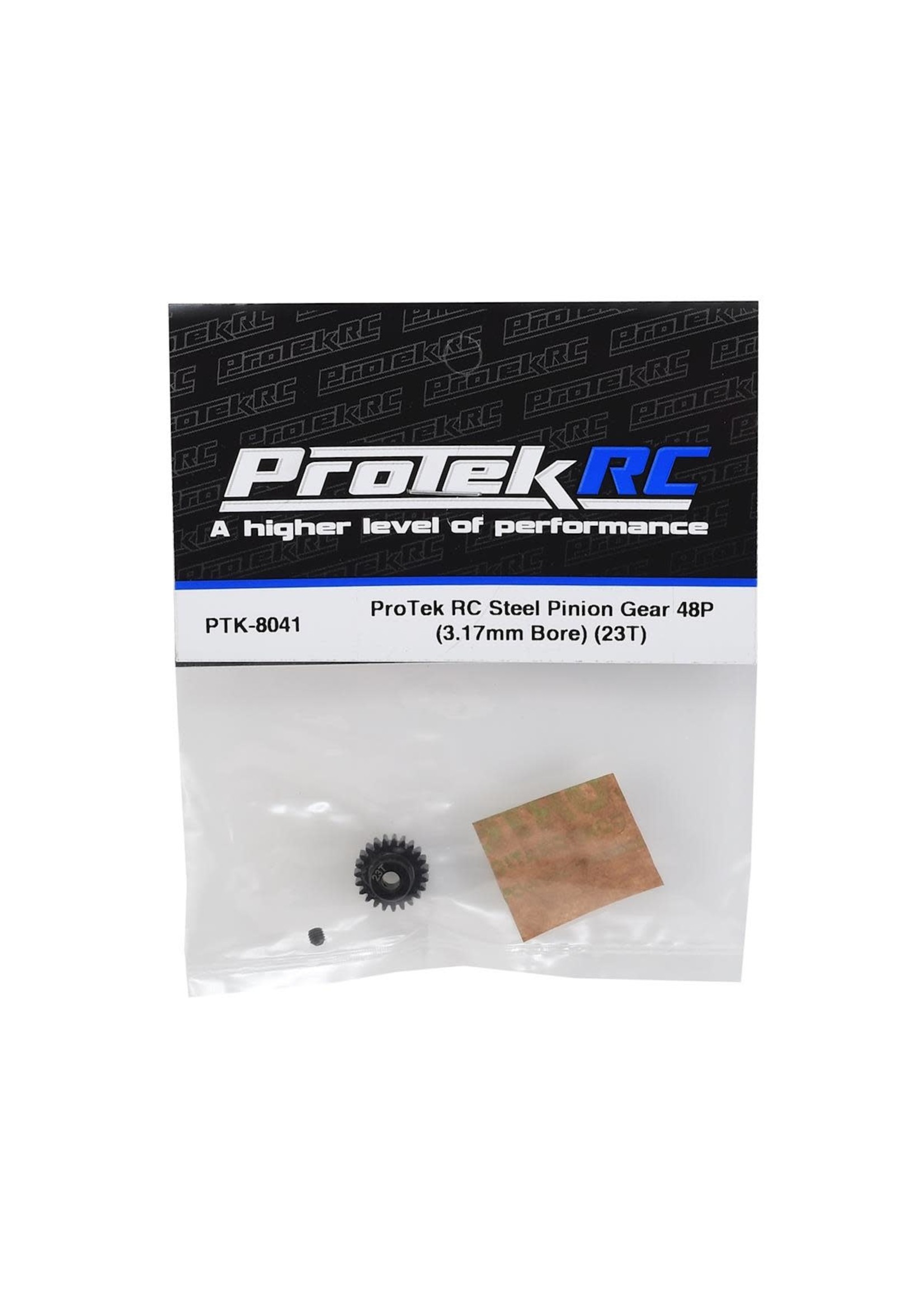 ProTek RC PTK-8041 ProTek RC Lightweight Steel 48P Pinion Gear (3.17mm Bore) (23T)