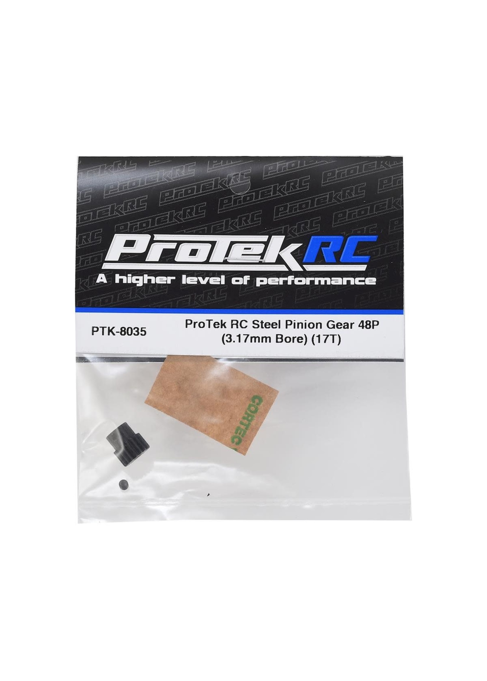 ProTek RC PTK-8035 ProTek RC Lightweight Steel 48P Pinion Gear (3.17mm Bore) (17T)