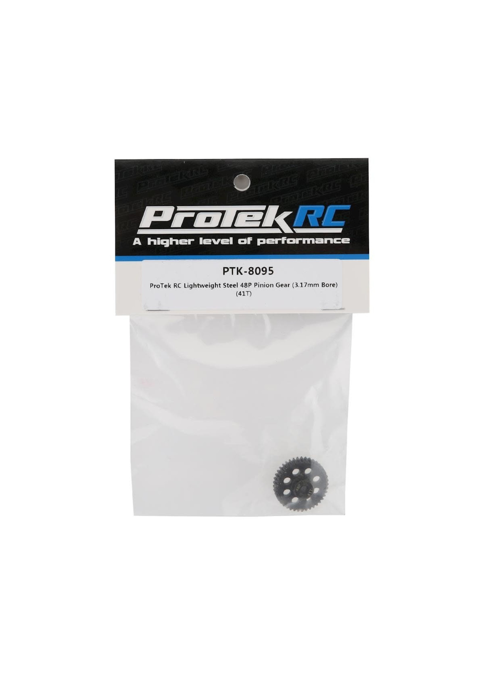 ProTek RC PTK-8095 ProTek RC Lightweight Steel 48P Pinion Gear (3.17mm Bore) (41T)