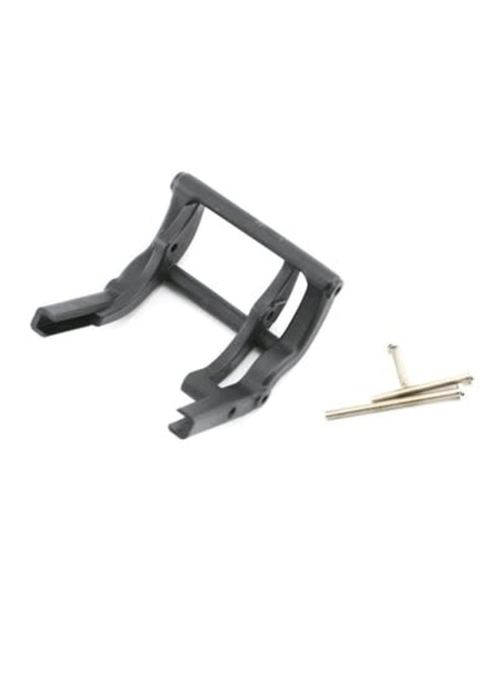 Traxxas 3677 Wheelie bar mount (1)/ hardware (black)