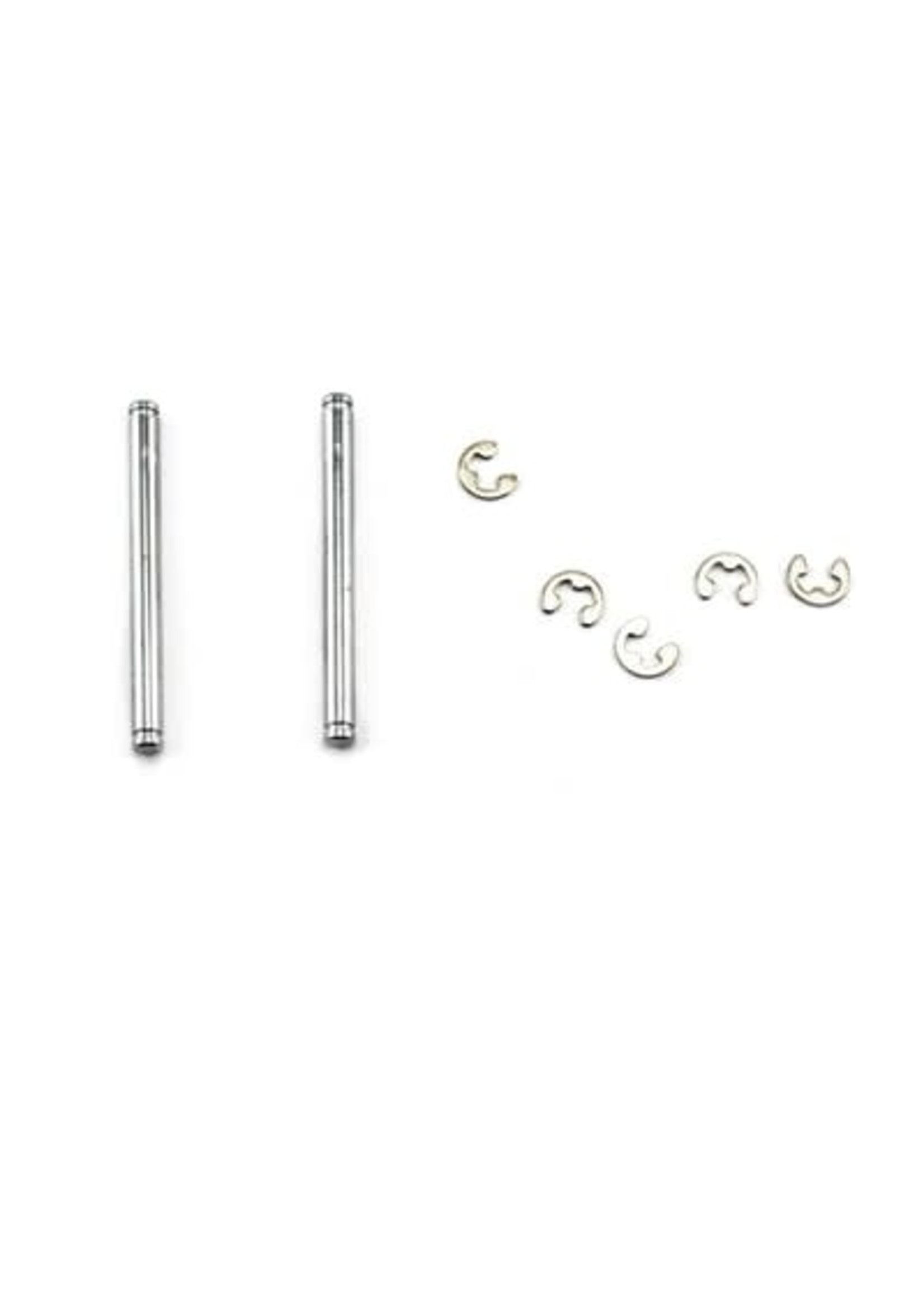 Traxxas 3740 Suspension pins, 2.5x29mm (king pins) w/ e-clips (2) (strengthens caster blocks)