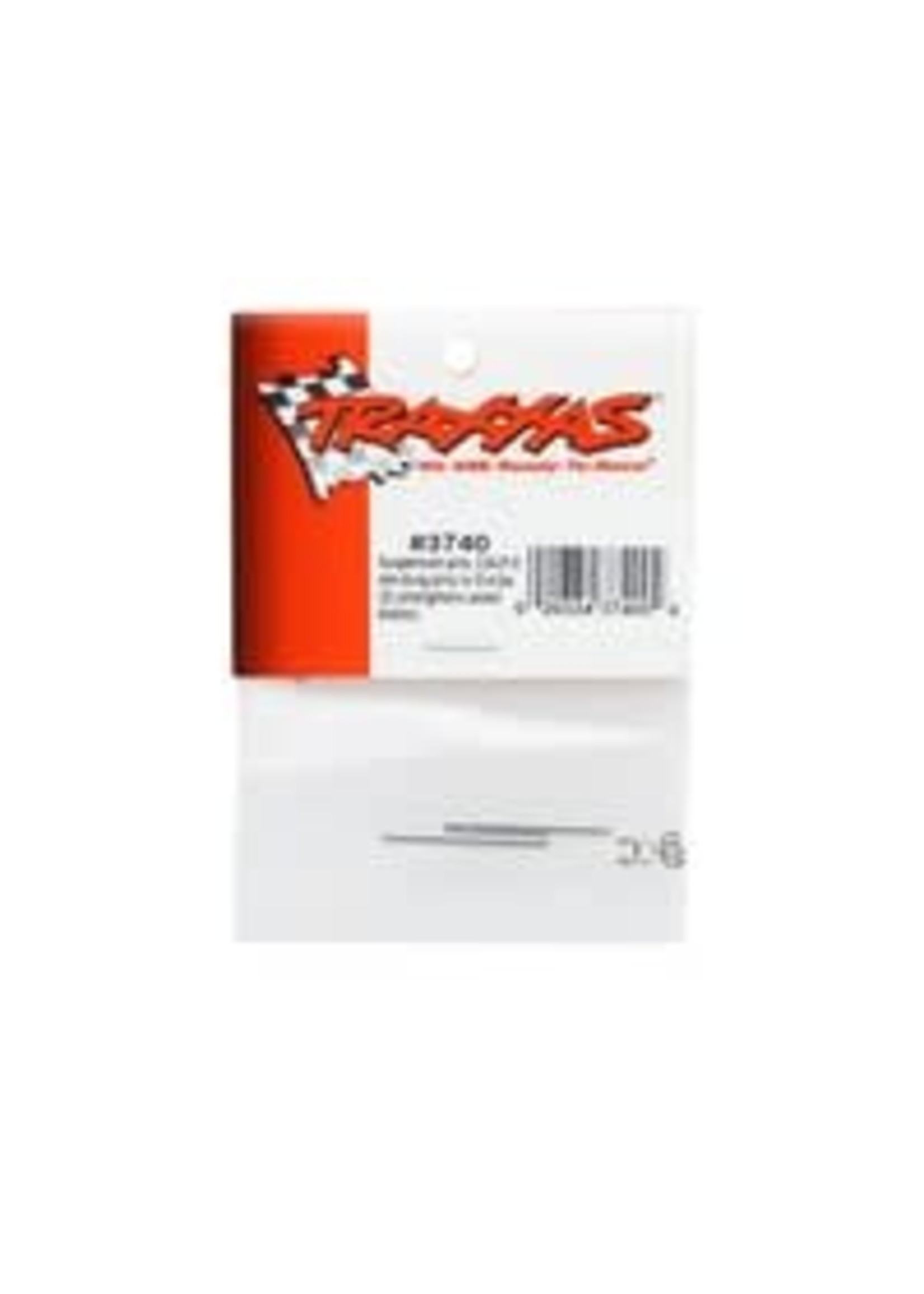 Traxxas 3740 Suspension pins, 2.5x29mm (king pins) w/ e-clips (2) (strengthens caster blocks)