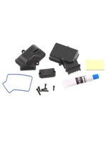 Traxxas Box, receiver (sealed)/ foam pad/ silicone grease/2.5x8mm BCS (2)/ 3x10mm CCS (2)/ 3x15mm CCS (2)