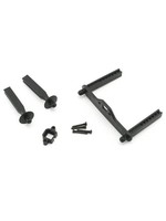 Traxxas Body mount posts, front (2)/ body mount, rear/ body mount screw pins (4)