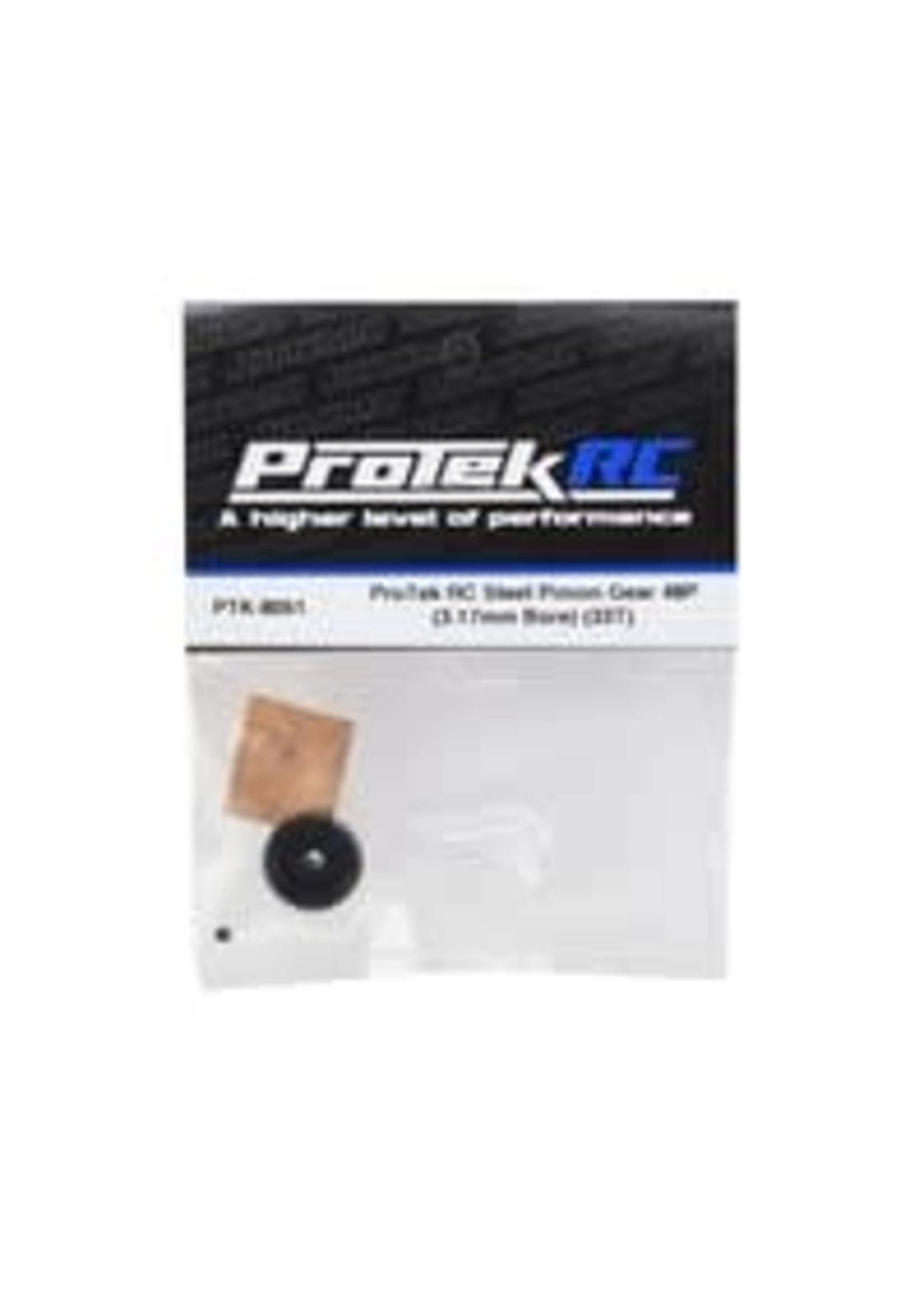ProTek RC PTK-8051 ProTek RC Lightweight Steel 48P Pinion Gear (3.17mm Bore) (33T)
