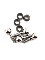 Traxxas Pivot balls (4)/ pivot ball cap bushings (4)
