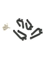 Traxxas Bumper mounts, front (l&r)/ bumper mounts, rear (l&r)/ 3x12mm RHM screws (8)