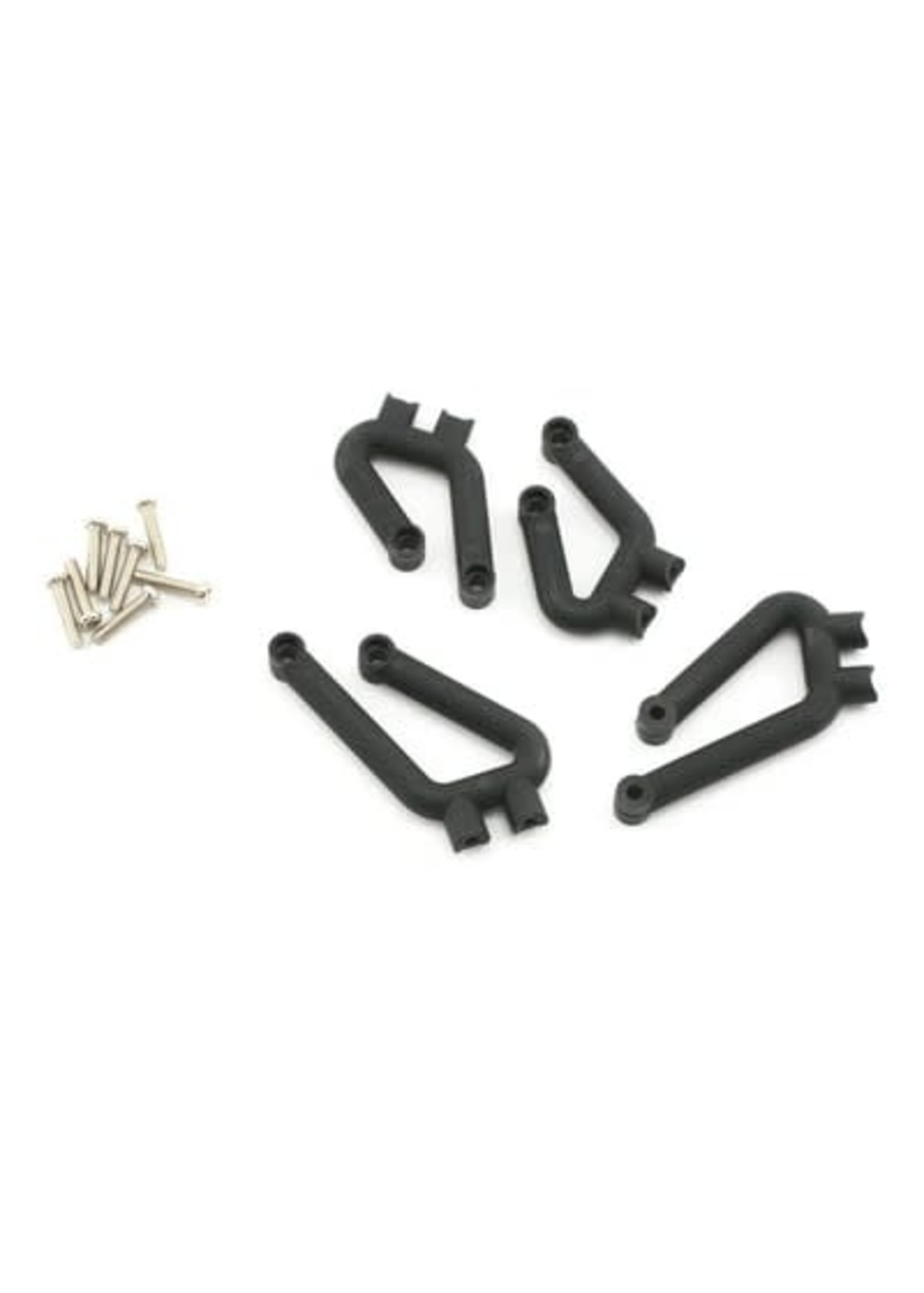 Traxxas 4936 Bumper mounts, front (l&r)/ bumper mounts, rear (l&r)/ 3x12mm RHM screws (8)