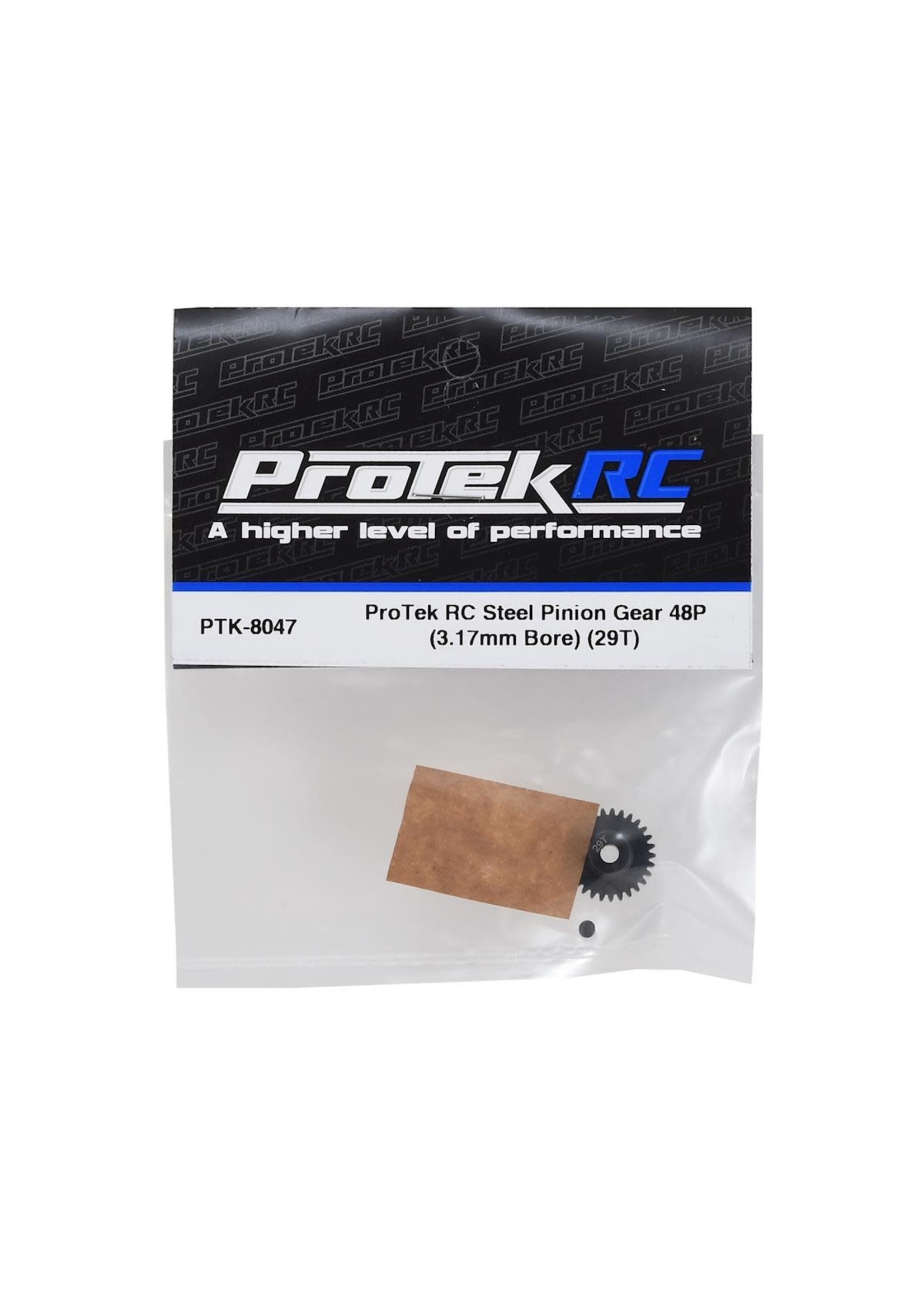 ProTek RC PTK-8047 ProTek RC Lightweight Steel 48P Pinion Gear (3.17mm Bore) (29T)
