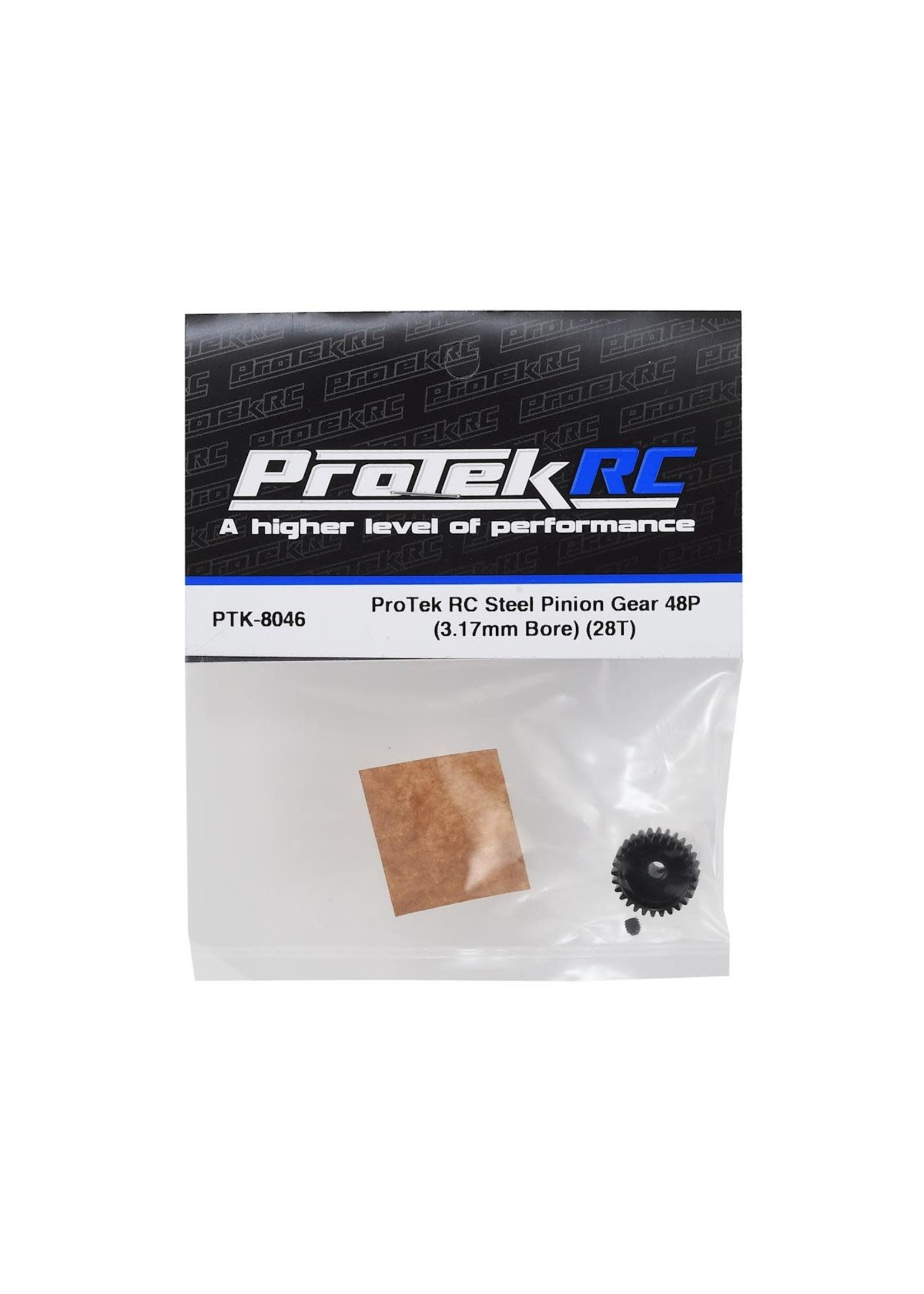 ProTek RC PTK-8046 ProTek RC Lightweight Steel 48P Pinion Gear (3.17mm Bore) (28T)