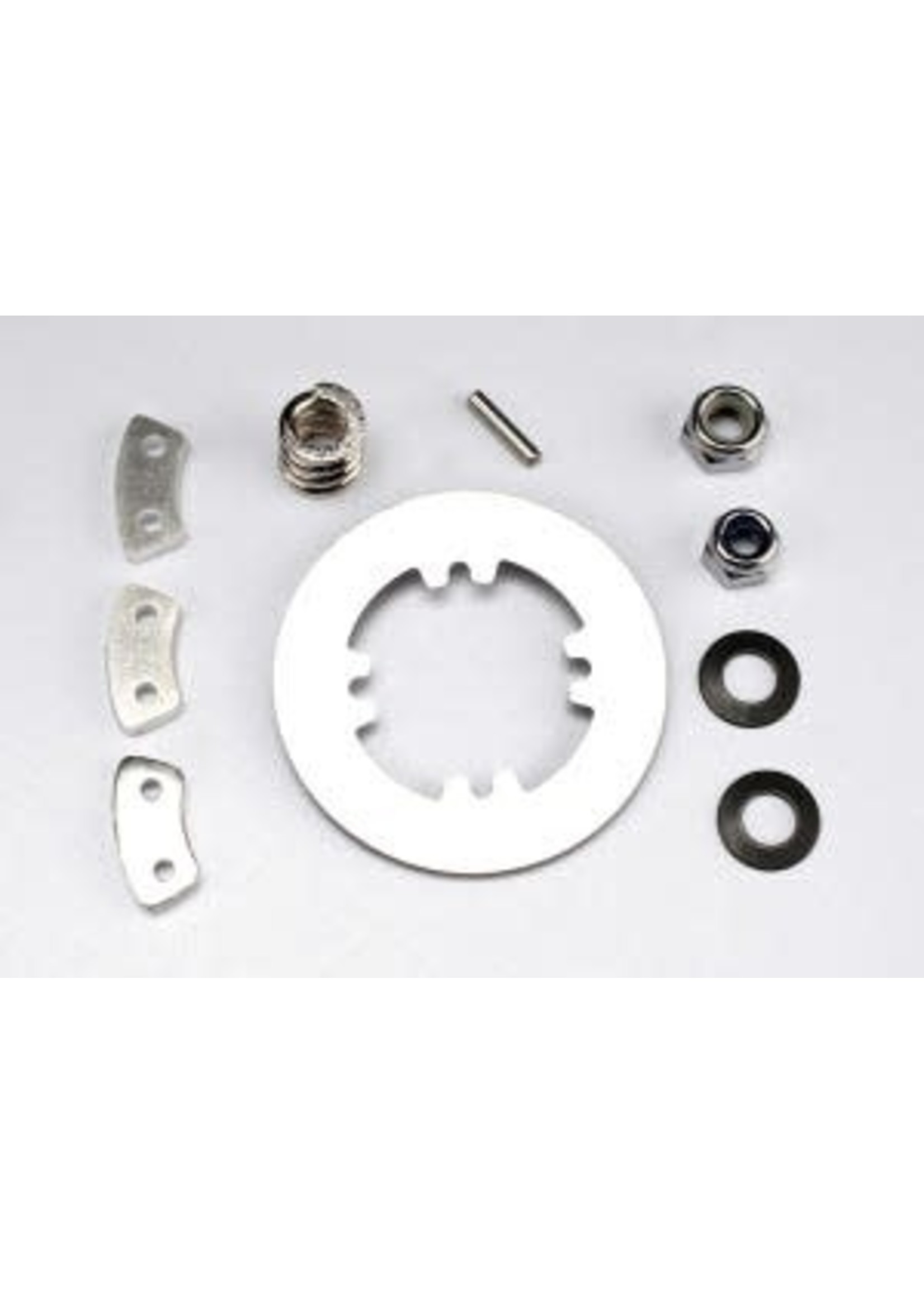 Traxxas 5352R Rebuild kit (heavy duty), slipper clutch (steel disc/ aluminum friction pads (3)/ spring (1)/ 2x9.8mm pin/ 5x8mm MW/ 5.0mm NL (1)/ 4.0mm NL (1))