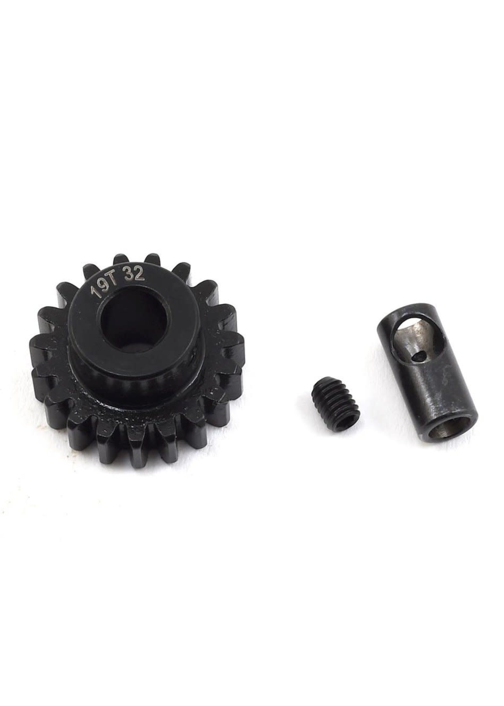 ProTek RC PTK-8062 ProTek RC Steel 32P Pinion Gear w/3.17mm Reducer Sleeve (Mod .8) (5mm Bore) (19T)