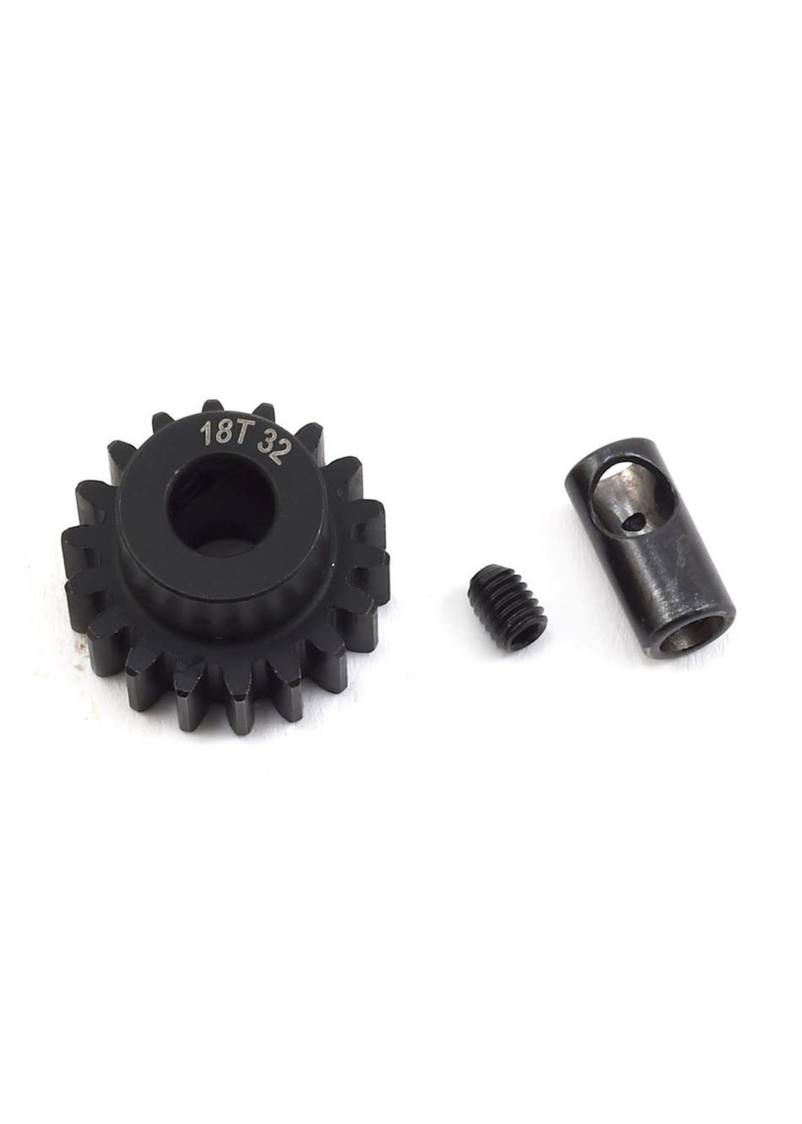 ProTek RC PTK-8061 ProTek RC Steel 32P Pinion Gear w/3.17mm Reducer Sleeve (Mod .8) (5mm Bore) (18T)