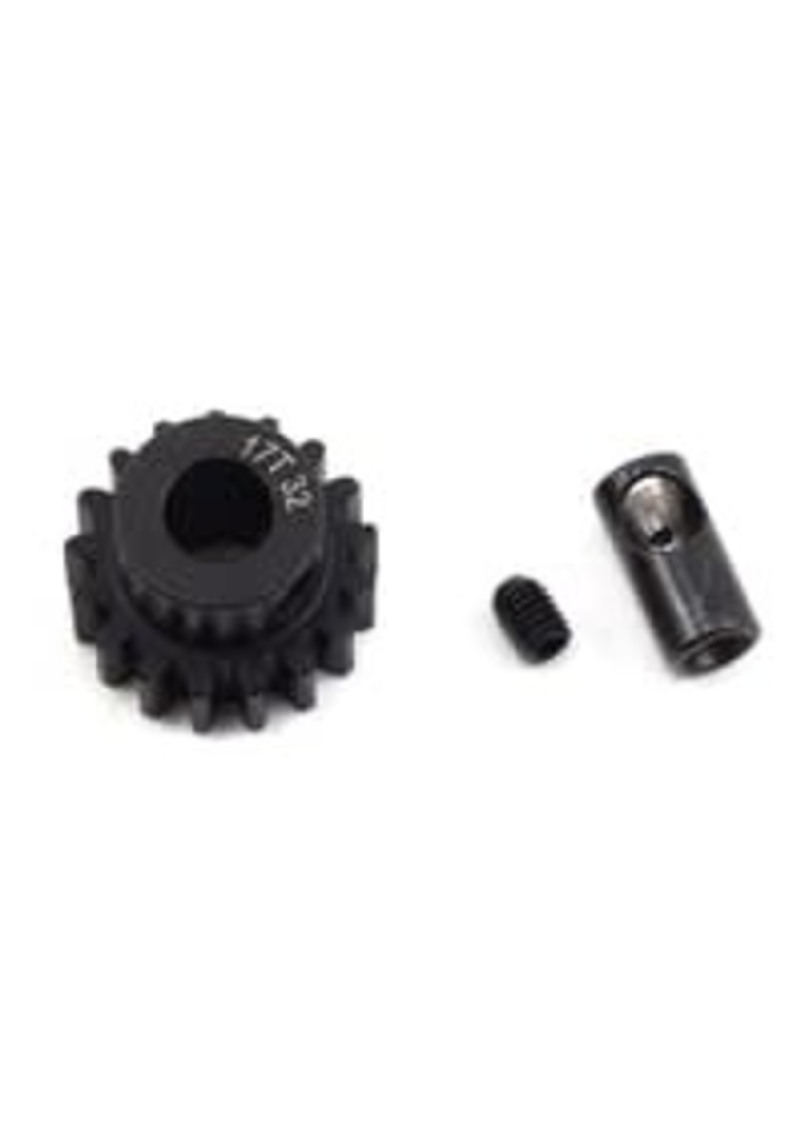 ProTek RC PTK-8060 ProTek RC Steel 32P Pinion Gear w/3.17mm Reducer Sleeve (Mod .8) (5mm Bore) (17T)