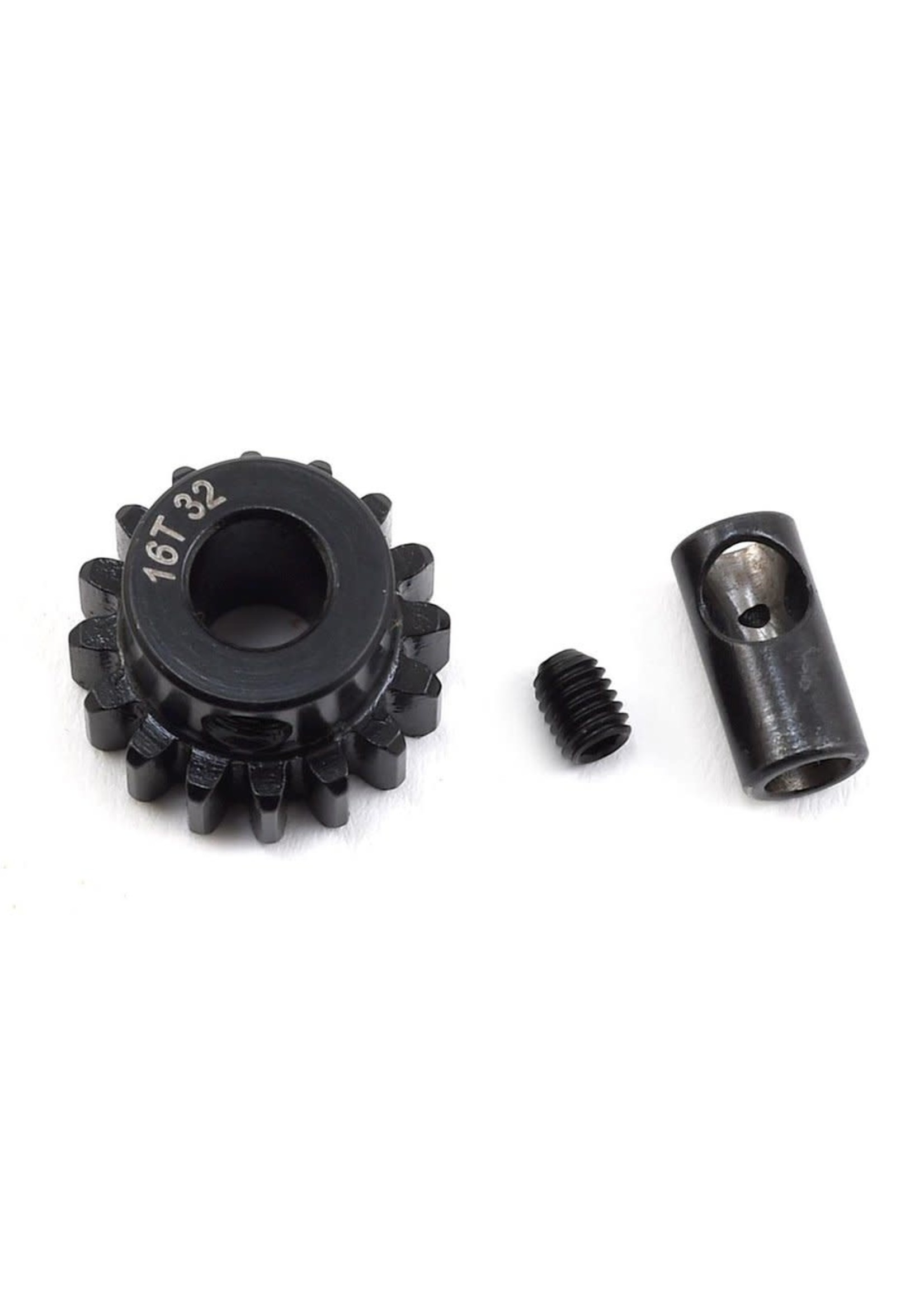 ProTek RC PTK-8059 ProTek RC Steel 32P Pinion Gear w/3.17mm Reducer Sleeve (Mod .8) (5mm Bore) (16T)