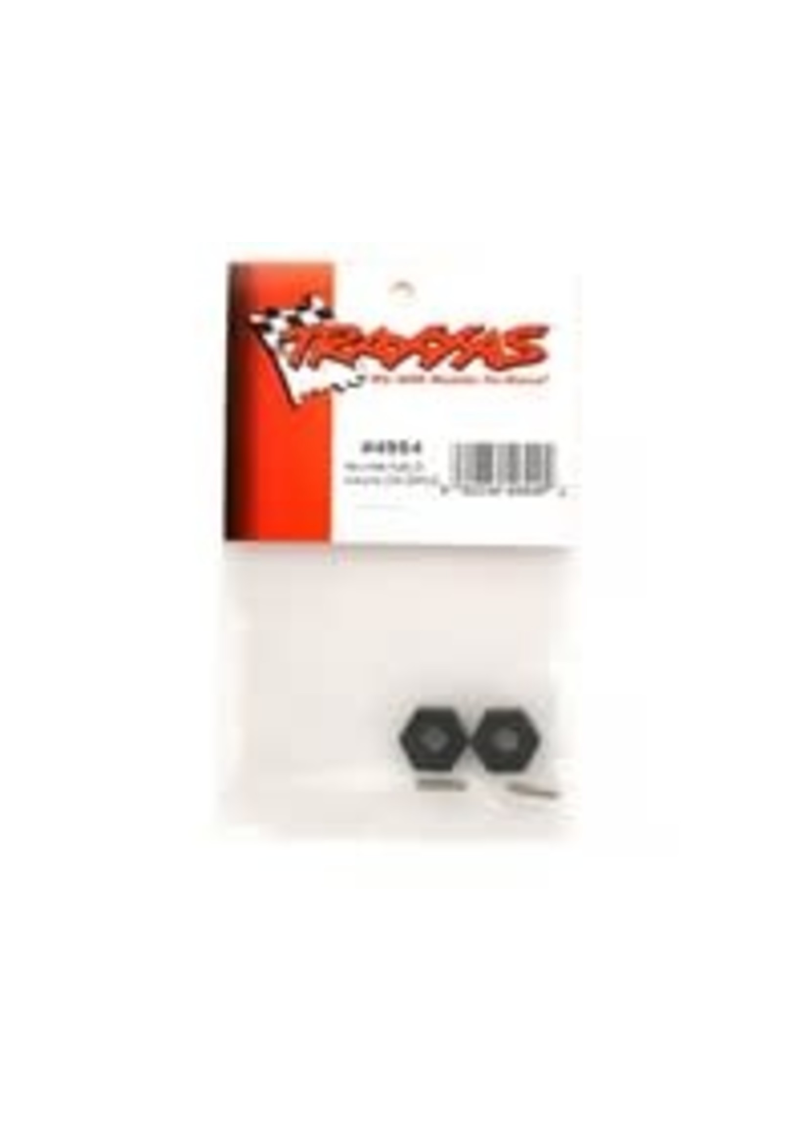 Traxxas 4954 Wheel hubs, hex (2)/ axle pins (2.5x12mm) (2)