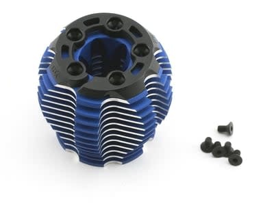 Cooling head, PowerTune (machined aluminum, blue-anodized) (TRX