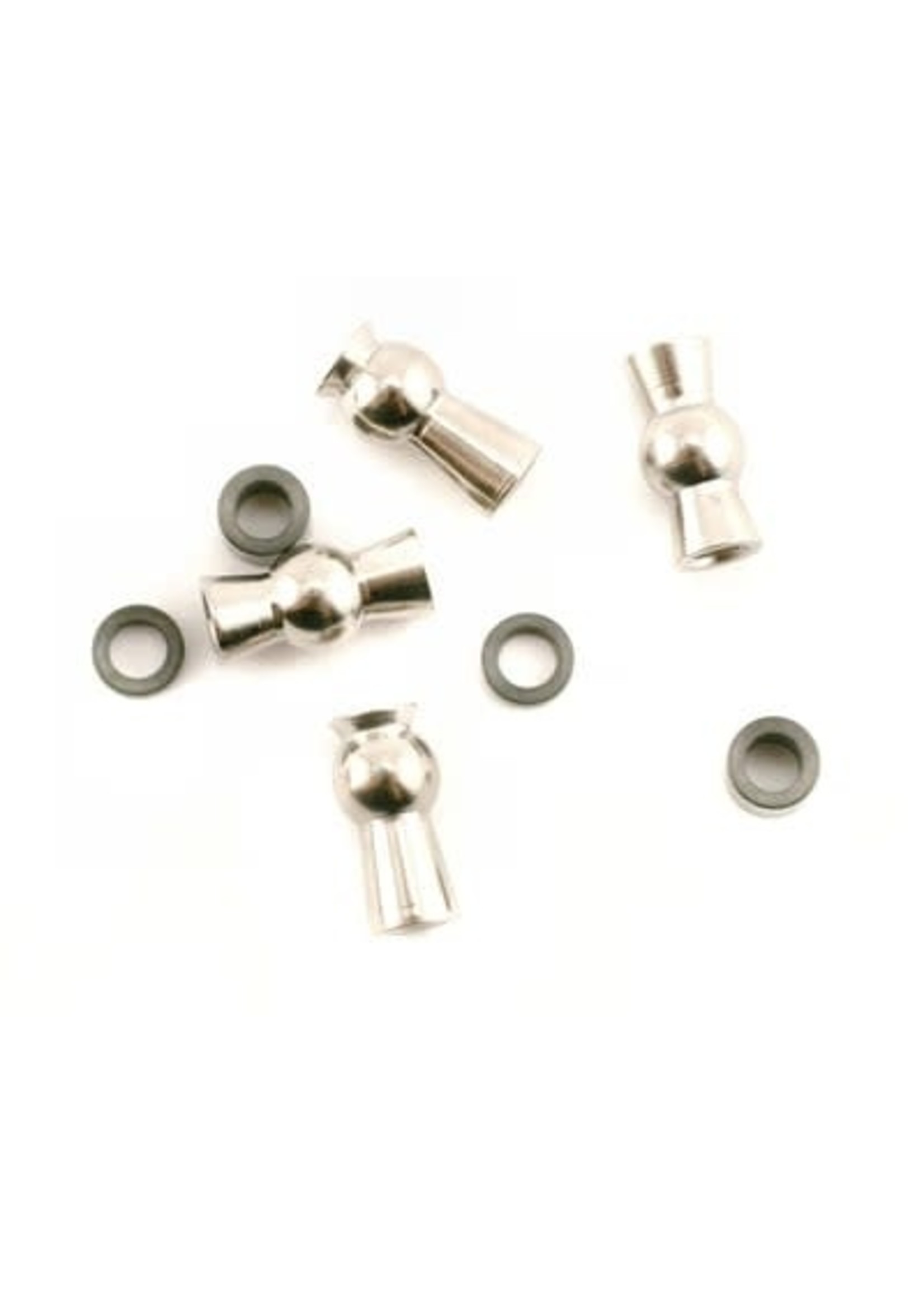 Traxxas 5355 Hollow ball, tall centered (2)/ tall offset hollow ball (2)/ bump steer adjustment shims; 3.5mm (2), 1.17mm (2)