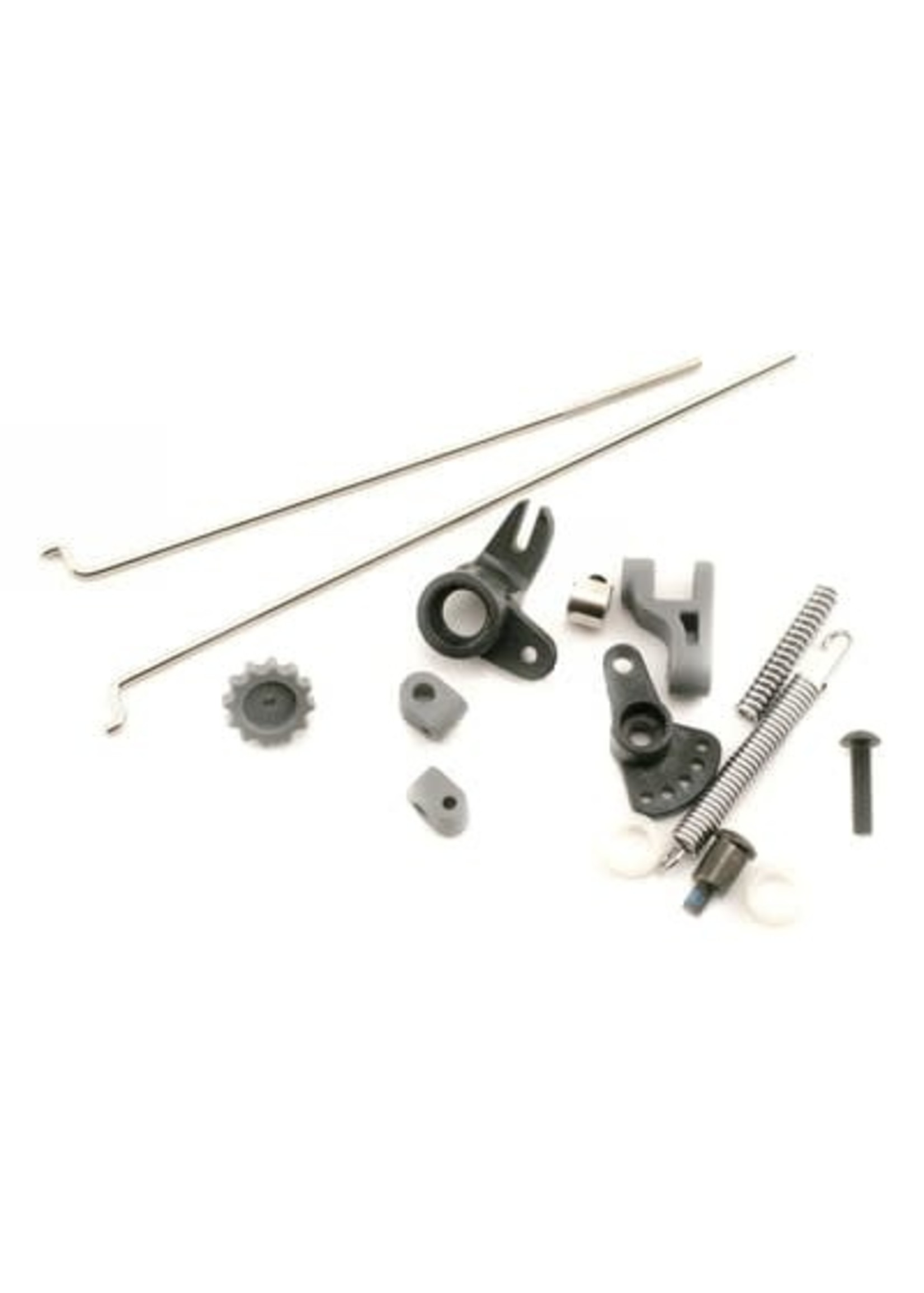 Traxxas 5368 Linkage set, throttle & brake, Revo /Slayer (includes servo horns, rod guides, brake spring, brake adjustment dial, brake lever, rods (wires), bellcrank, throttle return spring, hardware)
