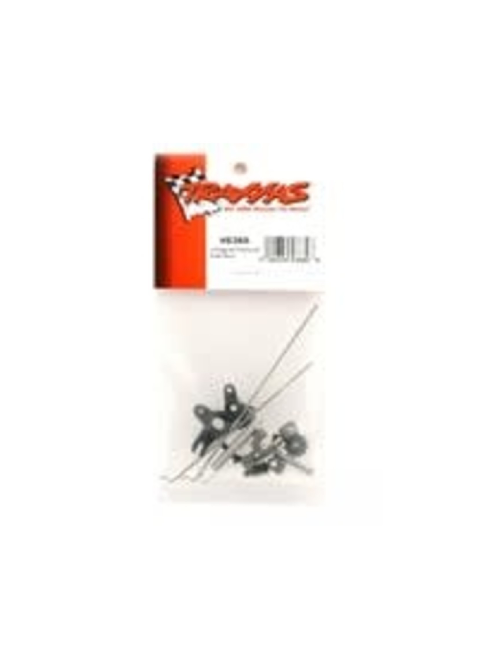 Traxxas 5368 Linkage set, throttle & brake, Revo /Slayer (includes servo horns, rod guides, brake spring, brake adjustment dial, brake lever, rods (wires), bellcrank, throttle return spring, hardware)