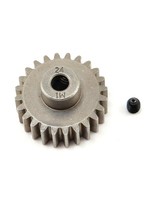 Traxxas Gear, 24-T pinion (1.0 metric pitch) (fits 5mm shaft)/ set screw (for use only with steel spur gears)