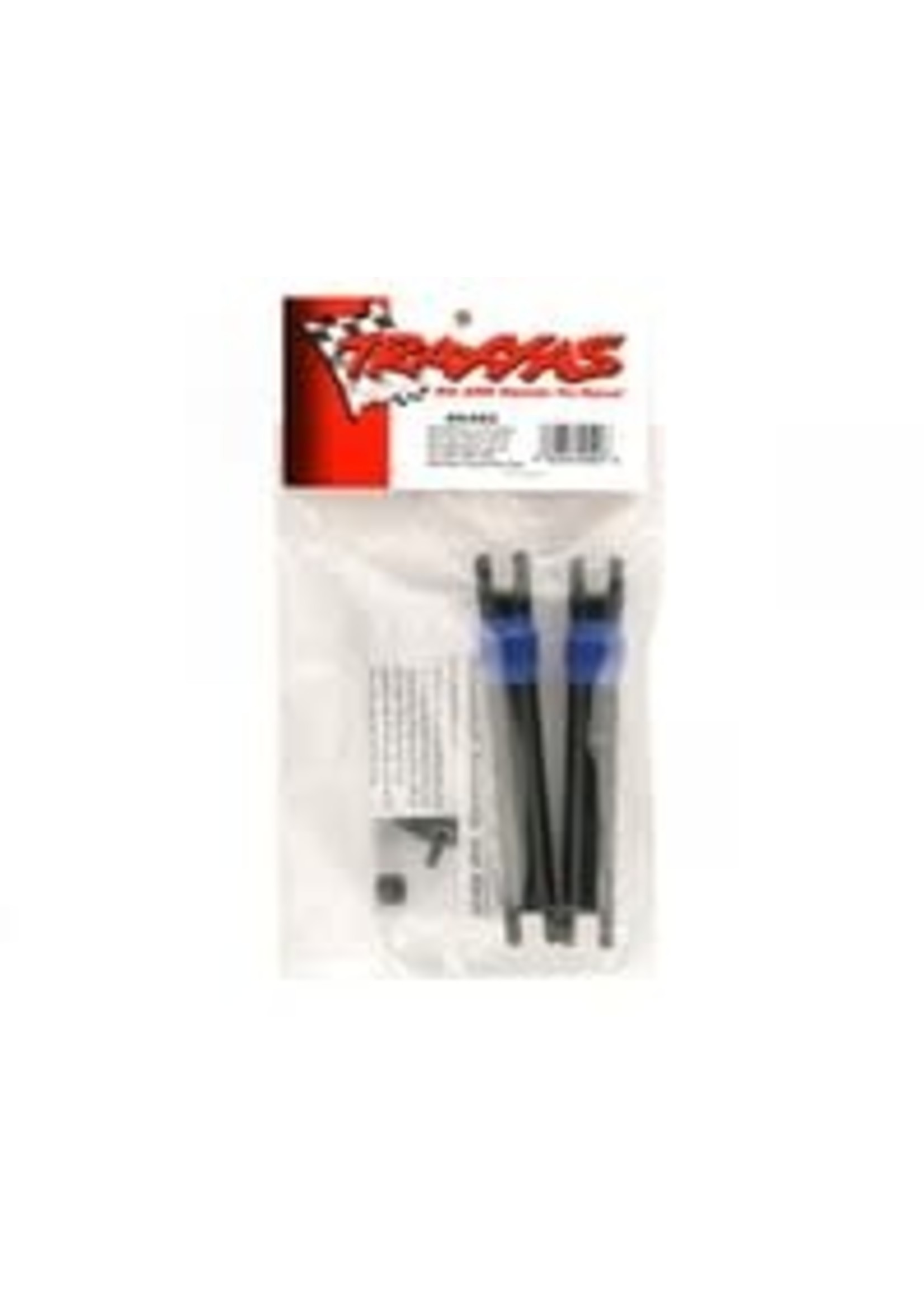 Traxxas 5450 Half shaft set, left or right (plastic parts only) (internal splined half shaft/ external splined half shaft/ rubber boot) (assembled with glued boot) (2 assemblies)