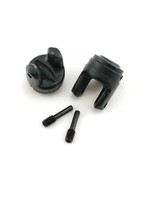 Traxxas Yokes, differential and transmission (2)/ 4x15mm screw pins (2)
